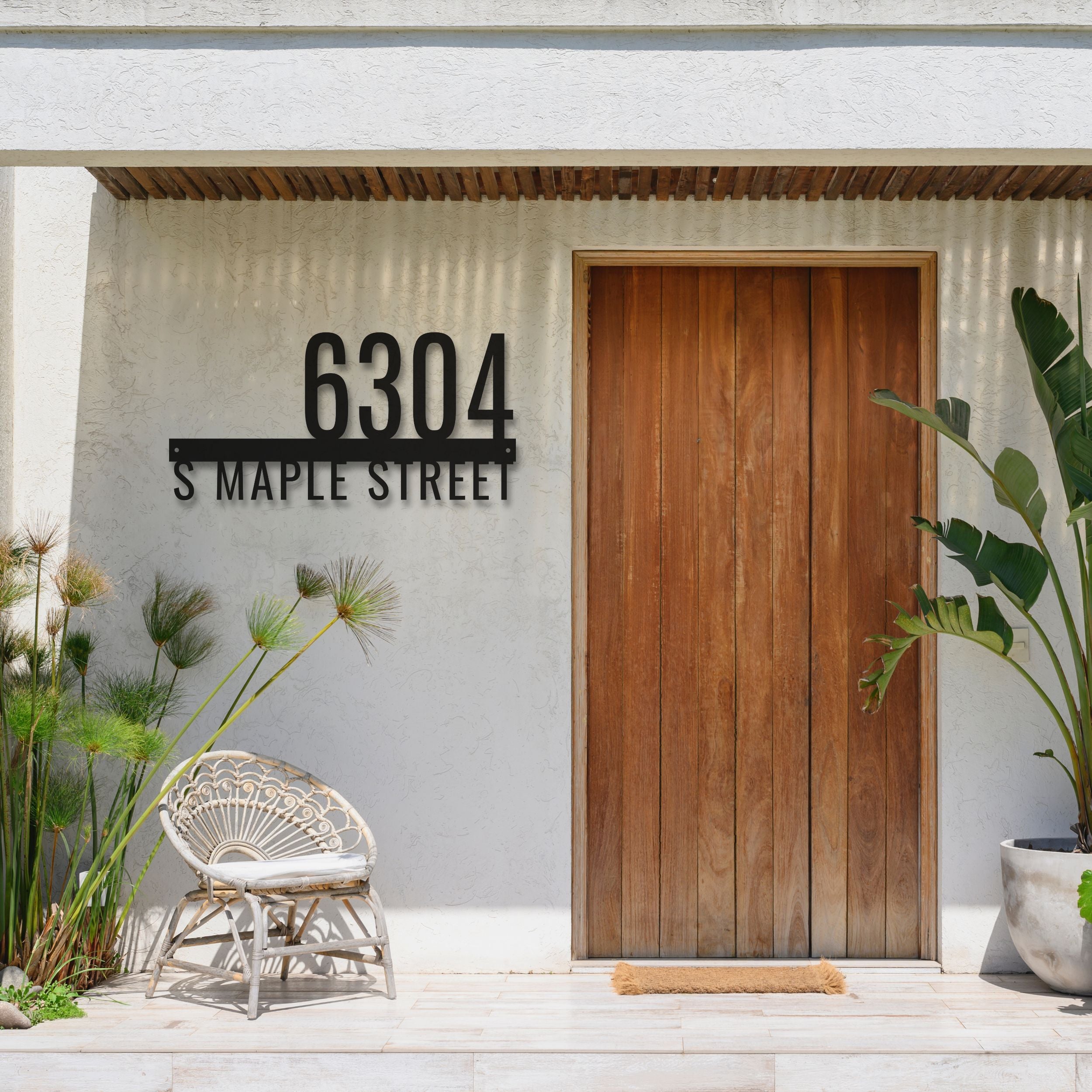 Outdoor Address Display